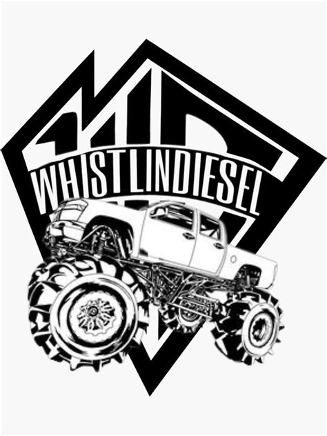 Whistlin Diesel Monster Max New Sticker Whistlindiesel Sticker ...