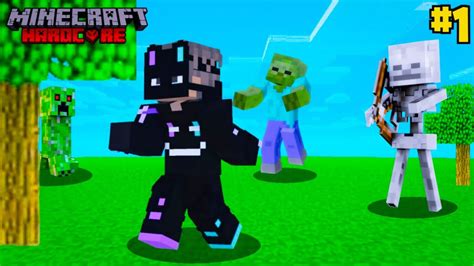 Minecraft Pe HARDCORE SERIES BEGINS EP 1 YouTube