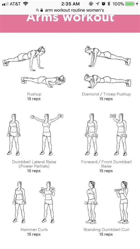 Effective Arm Workout Routine