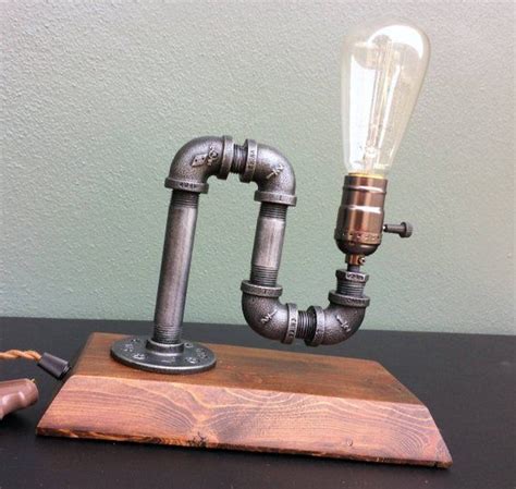 Edison Industrial Table Lamp Industrial Lighting Steampunk Etsy