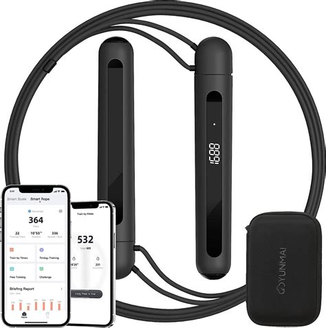 Yunmai Smart Jump Rope, Speed Skipping Rope for Fitness, Adjustable ...