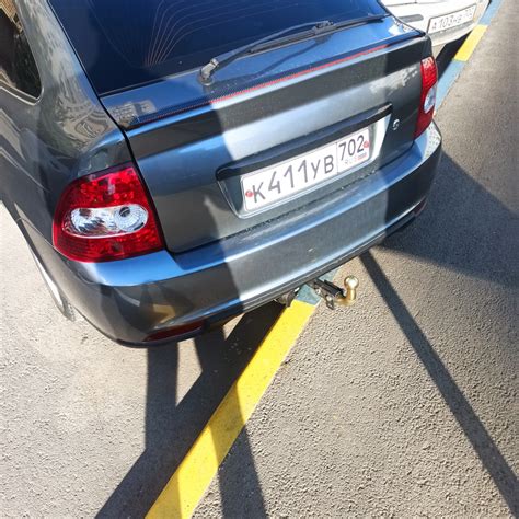 Фаркоп на приору — Lada Приора хэтчбек, 1,6 л, 2010 года | запчасти ...