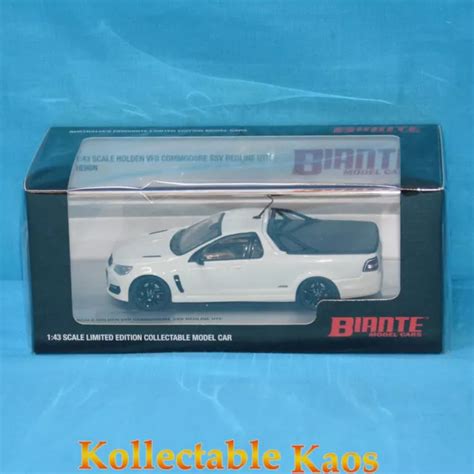 Holden Vfii Commodore Ssv Redline Ute Heron White