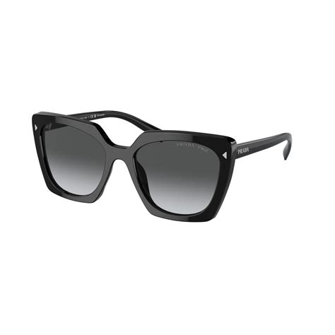 Prada Pr Zs Ab W Black Sunglasses Woman