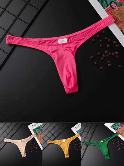 Herren Tanga Slip H Schen T R Cken Unterw Sche Bikini Sexy Tanga Dessous F Ebay