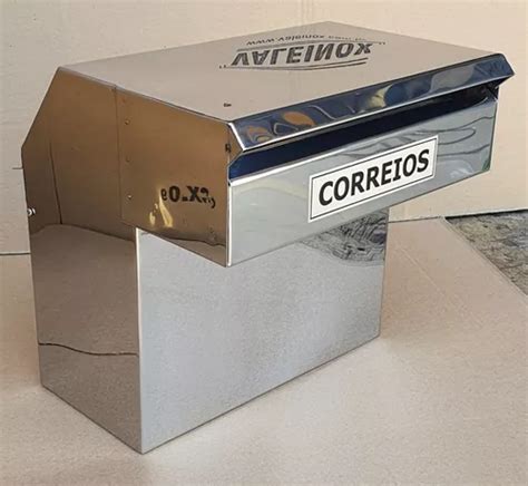 Caixa De Correio Inox Modelo L Para Muro R Em Tim Teo Minas