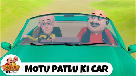 motu paltu adventure story motu patlu ki car