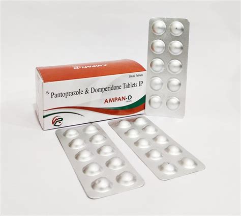 Ampan D Pantoprazole 40 Mg Domperidone 10 Mg Tablet Ambrosia Pharma