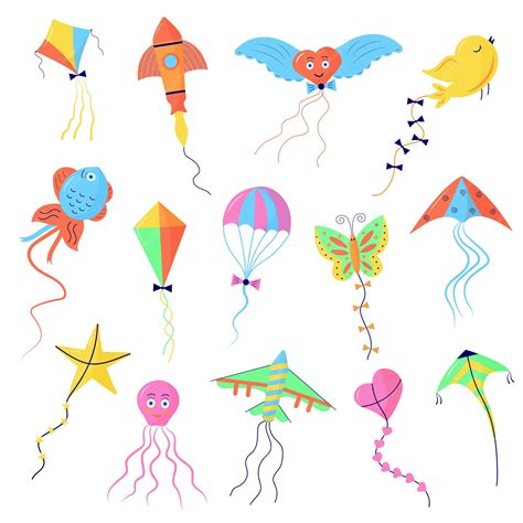kite shapes  nature
