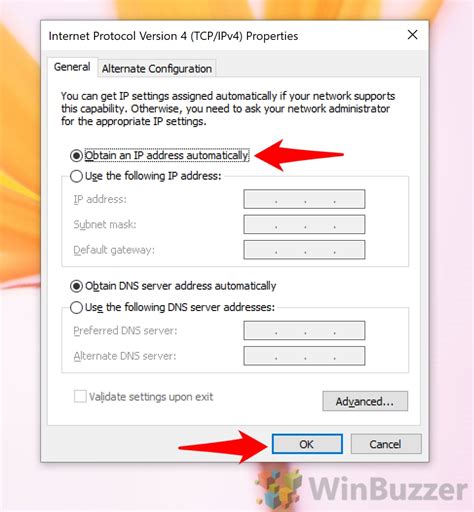 How To Change Your Ip Address On Windows Methods Winbuzzer