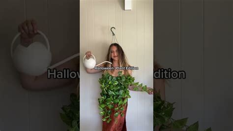 Diy Halloween Plant Costume Youtube