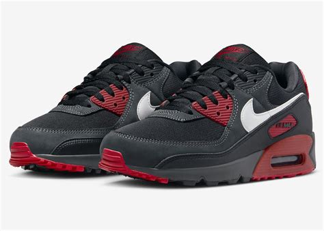 Nike Air Max 90 Anthracite Mystic Red Fb9658 001