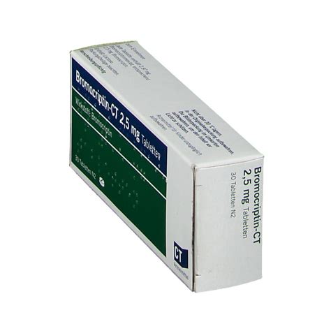 Bromocriptin Ct Mg Tabletten St Shop Apotheke