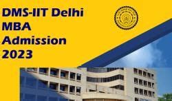 DMS-IIT Delhi MBA Admission 2023 - CAT PDF Download