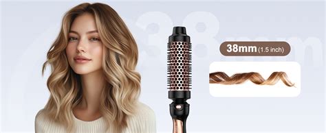 Terviiix Thermal Brush Set 3 In 1 Ceramic Curling Wand Hot Brush With 9 Temperatures 3