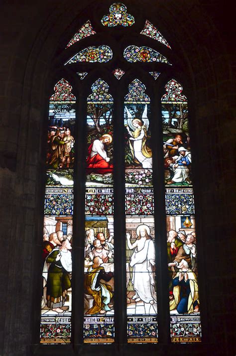 Stained Glass Window Church Of The Holy Rude Stirling Scotland