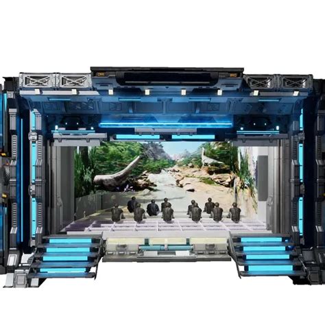 D Cave Theater With Naked Eye Effect Indoor Commercial Amusement Equipment D Theater And D