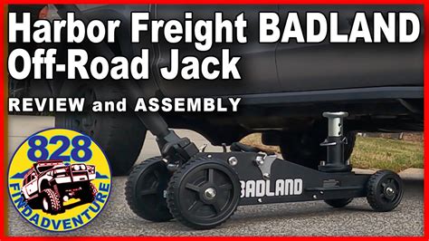 Harbor Freight Badland 3 Ton Off Road Jack Complete Review And Assembly