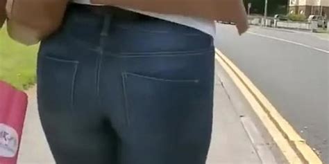 Woman In Tight Jeans Nice Ass Tnaflix