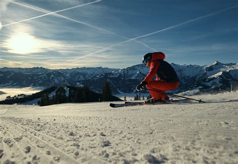 skinbrunch  zell   kaprun als eerste op de piste