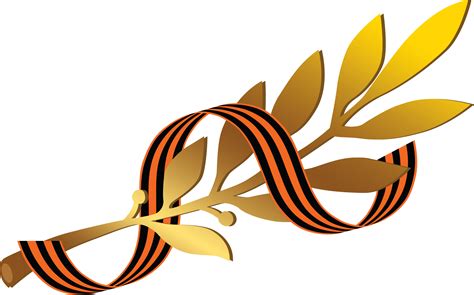 Рамка из георгиевской ленты на прозрачном фоне - фото и картинки ...