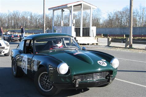 Scott Janzens 1968 Triumph Gt6 Race Car Number 61