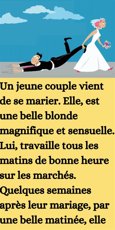 Un Jeune Couple Vient De Se Marier Elle Est Une Belle Blonde Magnifique Et Sensuelle Artofit