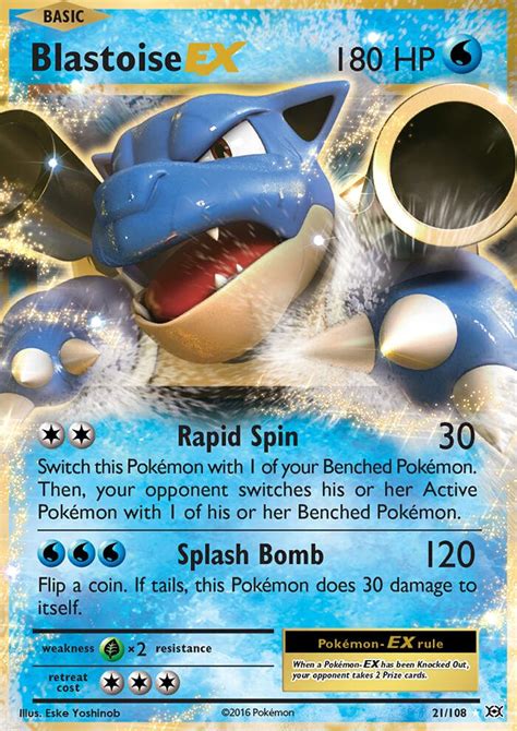 Blastoise Ex Evolutions Evo Pkmncards In Pok Mon Tcg