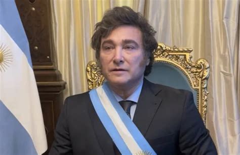 La Primera Foto De Javier Milei En El Sill N Presidencial El D A De