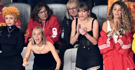 Taylor Swift Brings Her Girl Squad To The Super Bowl