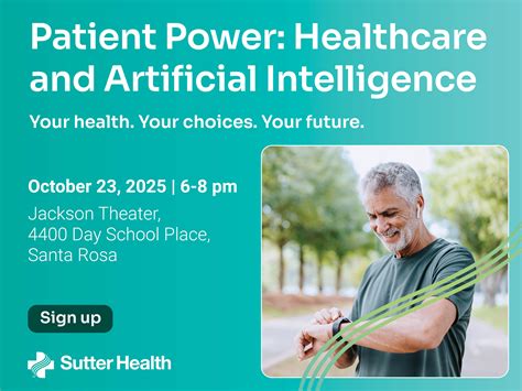 Oct 23 | Patient Power: Healthcare and Artificial Intelligence