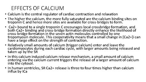 Mechanisms Of Cardiac Contraction And Relaxation By Dr