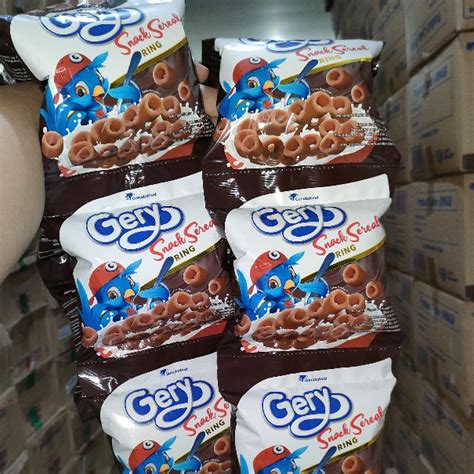 jual gery snack sereal ring  pcs shopee indonesia