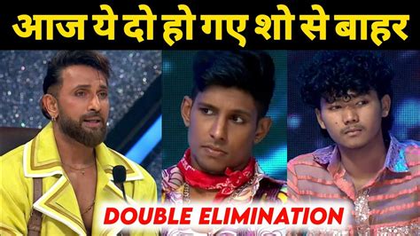 India S Best Dancer Today Elimination Ibd Double Elimination