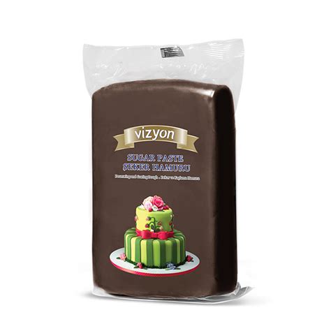 Brown Fondant 1kg By Vizyon Whip It Up Cake Supplies