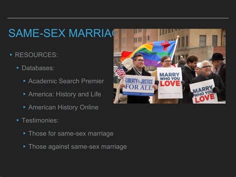 Same Sex Marriage Pptx