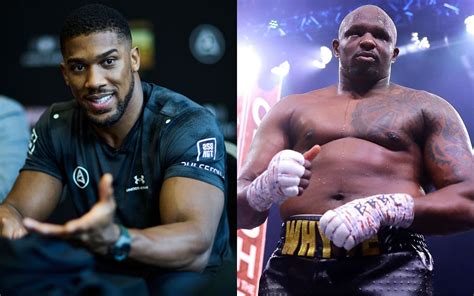 Dillian Whyte I Don T Think It S Ever A Good Sign Anthony Joshua S