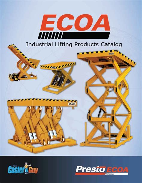 Presto ECOA Catalog | The Caster Guy