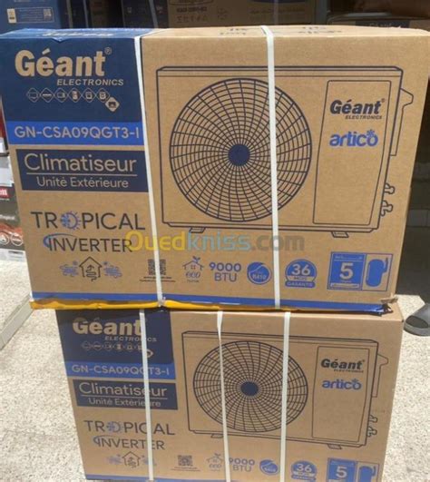 Promo Climatiseurs G Ant Inverter Tropical T Alger Kouba