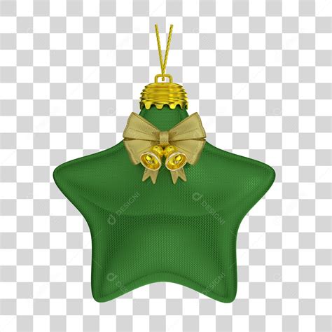 Elemento D De Natal Estrela Do Natal Verde Png Transparente Sem Fundo