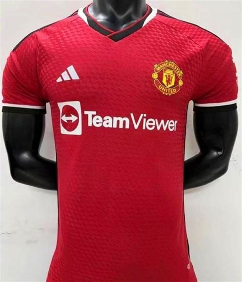 Photo Leaked Manchester United Home Kit For 2023 2024 Campaign