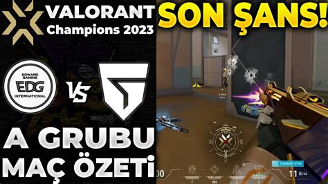 EDward Gaming vs Giants Gaming MAÇ ÖZETİ VALORANT CHAMPIONS 2023