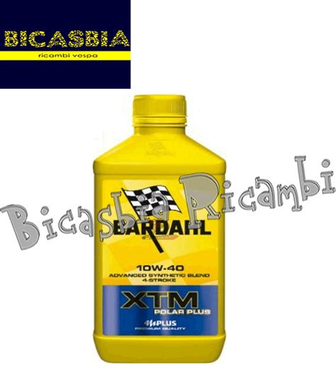 12758 Engine Oil 4T Bardahl XTM Polarplus 10W40 Synthetic Blend 1