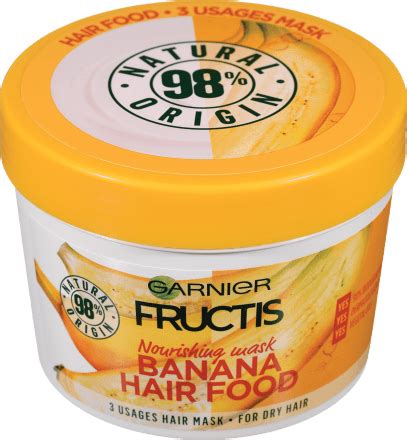 Garnier Fructis Hair Food Maska Za Kosu Banana Ml Uvek Povoljna