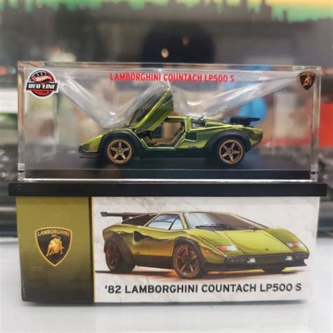 Jual Hot Wheels Rlc Lamborghini Countach Lp S Hijau Green