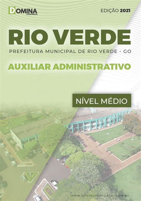 Apostila Concurso Pref Rio Verde Go Auxiliar Administrativo