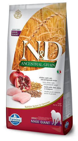 Сухой корм Farmina N&D Dog Ancestral Grain для взрослых собак крупных и ...