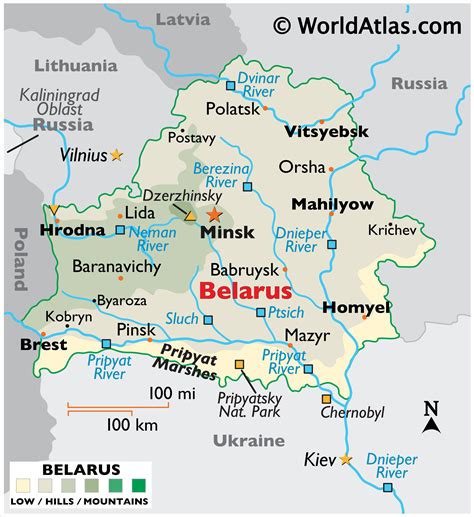 Belarus Facts on Largest Cities, Populations, Symbols - Worldatlas.com