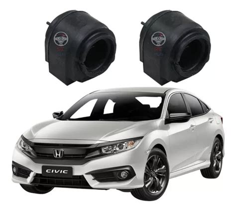 Buchas Da Barra Estabilizadora Dianteira Honda Civic 2017 18