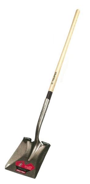 Truper Pro 48 In Wood Handle Square Point Shovel Iverper